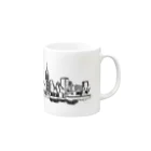 CABINWONDERLANDのNew York Skyline Mug マグカップの取っ手の右面