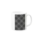 Noriyuki IshiiのMonochrome Triangle Mug :right side of the handle