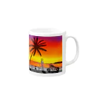 kenny'sのon the beach 2 Mug :right side of the handle