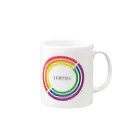 あめ商店のLGBTシンボルグッズ Mug :right side of the handle