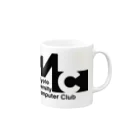 辛子明太子のKMC 京大マイコンクラブ(黒ロゴ) Mug :right side of the handle