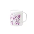 ヨナハアヤのきみなんかいなくても生きてけるんだよね Mug :right side of the handle