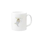 Eri Yamauchiのハンガー傘 Mug :right side of the handle