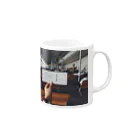 ikinoarusのバリ行きリングフィットなケース Mug :right side of the handle