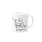 みにもーのにゃん Mug :right side of the handle