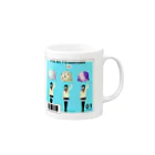 ゆうま°･🐠のCOOL BIZってなんやねん Mug :right side of the handle