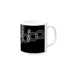 asobiba/あそびばの Asobiba Inc Mug :right side of the handle