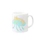 e-s00000のくらげねこ Mug :right side of the handle