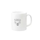 タンテキちゃんのよだれタンテキちゃん Mug :right side of the handle