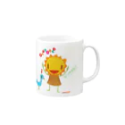 ❤#NuCw/kabotya❤のナナラカラー Mug :right side of the handle