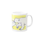 YAGIのしろくまさん Mug :right side of the handle