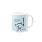 もちくん  mochikunの【もち語シリーズ】もちも〜ち！ Mug :right side of the handle