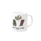 たいきのJEAN PAUL TAIKI Jurassic Park 恐竜 ダイナソー Mug :right side of the handle