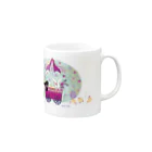 イラストレーター おおでゆかこのHappyEaster Mug :right side of the handle