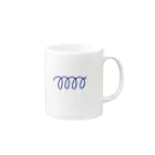 tackyのくるくる Mug :right side of the handle