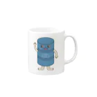 siliconのデビくん Mug :right side of the handle