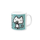 ロキのあの猫 Mug :right side of the handle