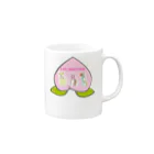 ★いろえんぴつ★のI am MOMOTAROU Mug :right side of the handle