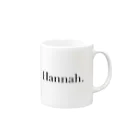 H a n n a h / はなのHannah. マグカップの取っ手の右面