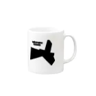 sktaの若松河田 wakamatsukawada Mug :right side of the handle