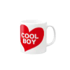 amuYouのCOOLなBOY Mug :right side of the handle