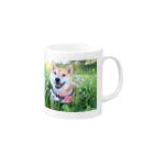 shibainu_rocoの柴犬ロコ Mug :right side of the handle