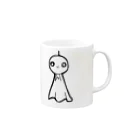 Kunaccoのてるてる Mug :right side of the handle