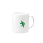 Pictの酔っぱらった人 Mug :right side of the handle