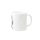 nachiccoの知恵がキラリ☆ Mug :right side of the handle