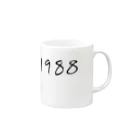 kuroko3dairu6の1988 Mug :right side of the handle