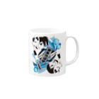 skinpop@RESISTANCEの"霊璽洲譚守" Resistance Mug :right side of the handle