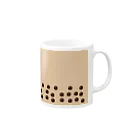 shopyのタピオカミルクティー Mug :right side of the handle