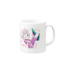 月海のデフォルメきらきらジョルノ ねこみみver. Mug :right side of the handle