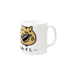 JOKERS FACTORYのHAMSTER はむすたー Mug :right side of the handle
