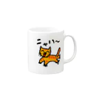 Garuのにこにこ猫ちゃん Mug :right side of the handle