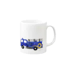 ののの青い消防車 Mug :right side of the handle