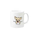 れみしま🐕のPocket  zura-chan Mug :right side of the handle