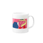 ナントカのJe t'adore. Mug :right side of the handle