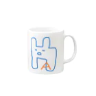 アルパカのAくんのアルパカのAくん Mug :right side of the handle