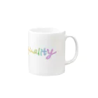 Risarisa's STOREのequality Mug :right side of the handle