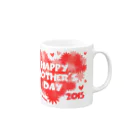 HERMANAS365のHappy mother's day Mug :right side of the handle
