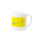 ずーもやのずーもやくん１ Mug :right side of the handle