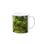 ワタベフミオの新緑 Mug :right side of the handle