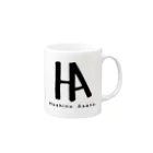 Hoshino Asato.のロゴ達 Mug :right side of the handle