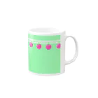 jungoのりんご Mug :right side of the handle