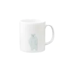 シーアペイントのしろくま Mug :right side of the handle