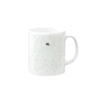 IllustCodeのHedgehog And Tulip Mug :right side of the handle