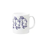 usamiyosioのうさみよしお「前へ進め」 Mug :right side of the handle