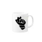 tkhsのfist Mug :right side of the handle