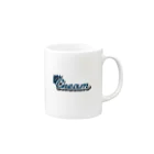 FuckingnicecreamのDaily necessities Logo Mug :right side of the handle